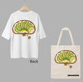 avocado toast tee & tote combo