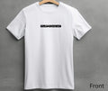 white regular fit tee